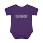 Just a kid from Southport Infant Baby Rib Bodysuit