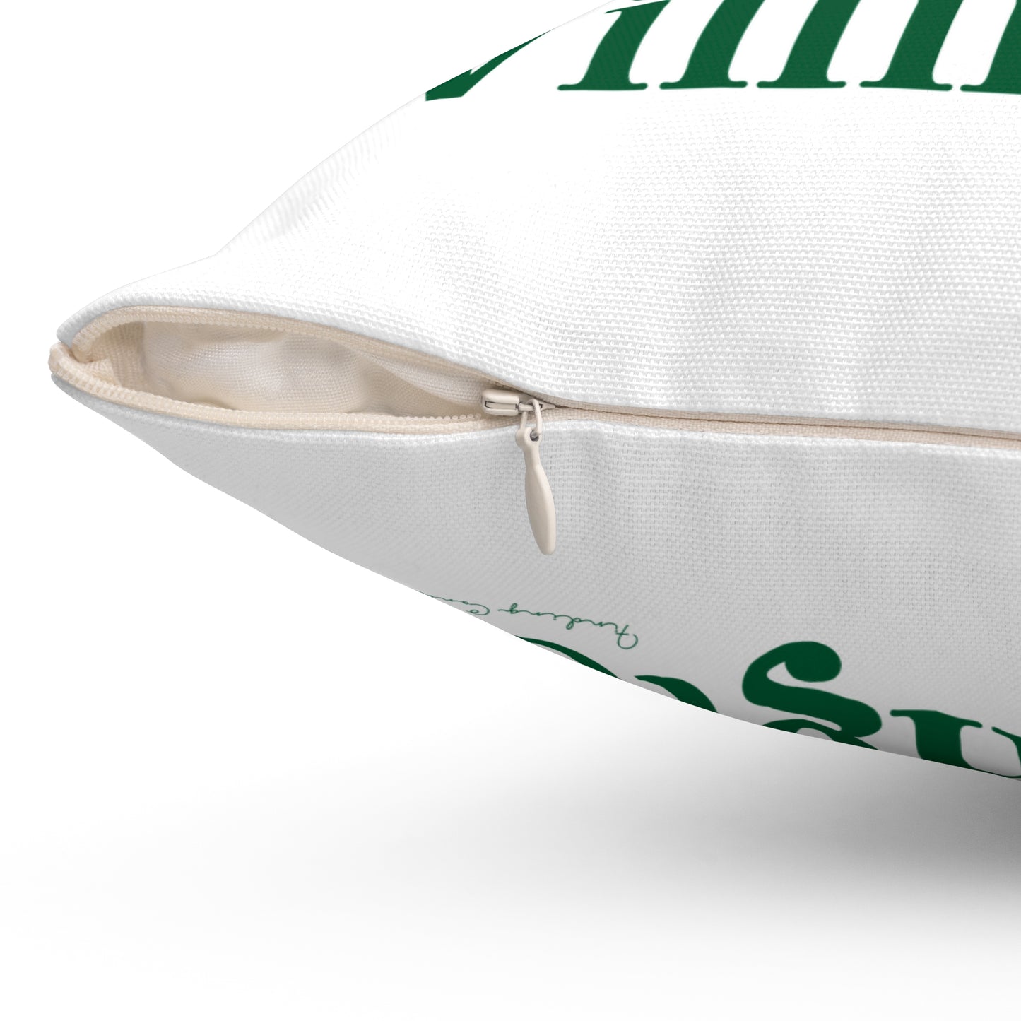 I Clover Willington Spun Polyester Square Pillow