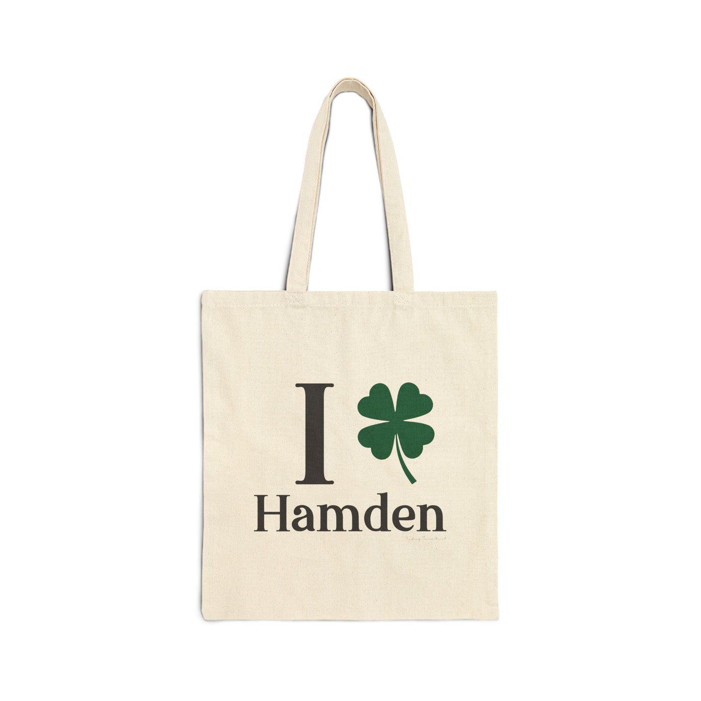 I Clover Hamden Cotton Canvas Tote Bag