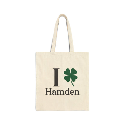 I Clover Hamden Cotton Canvas Tote Bag