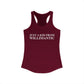 Just a kid from Willimantic Women's Ideal Racerback Tank Top