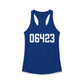 06423 East Haddam CT Zip Code Women's Ideal Racerback Tank Top