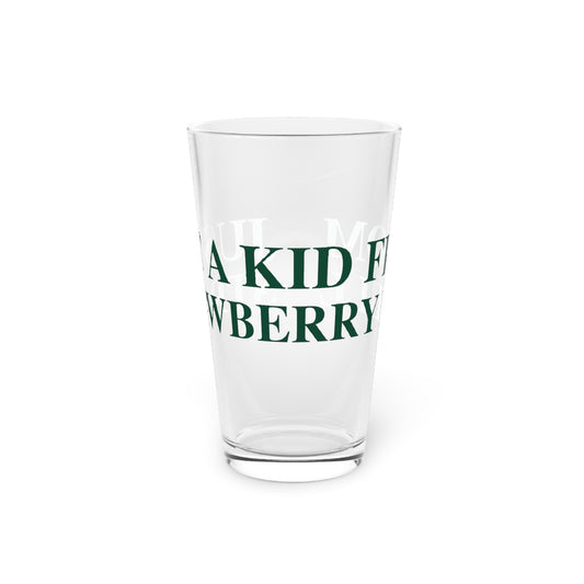 Just a kid from Strawberry Hill Pint Glass, 16oz