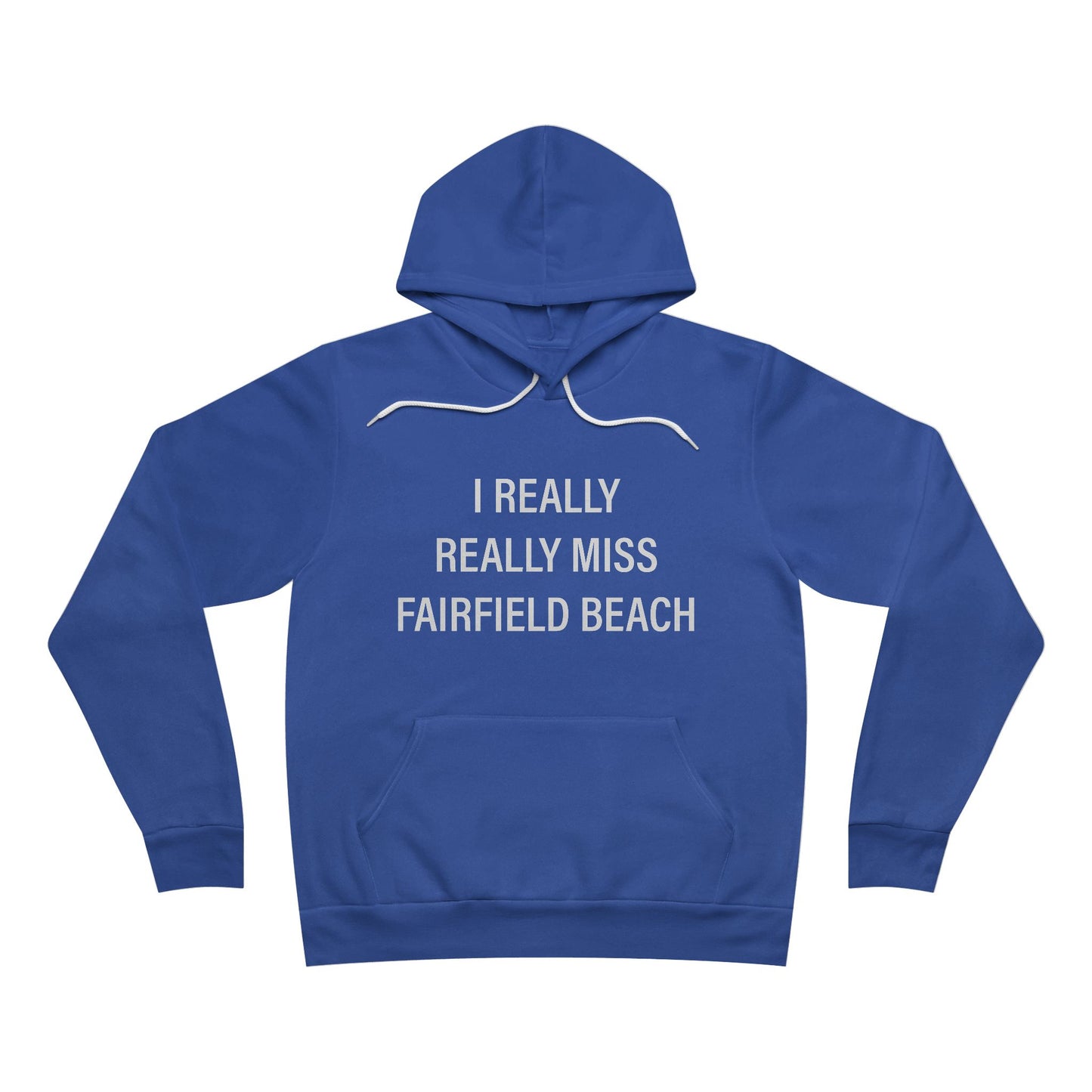 I Really Really Miss Fairfield Beach Unisex Sponge Fleece Pullover Hoodie