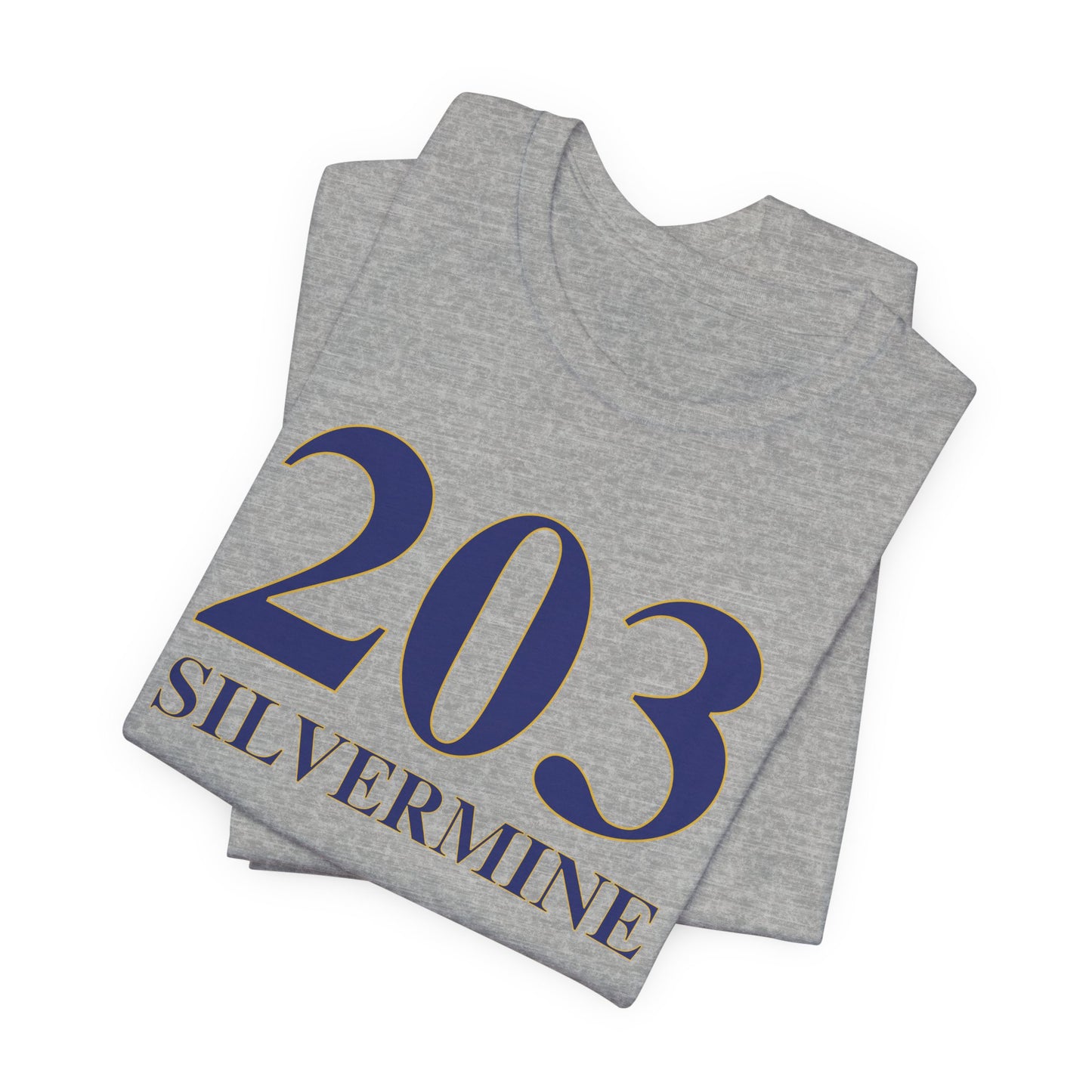 203 Silvermine Unisex Jersey Short Sleeve T-Shirt