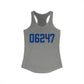 06247 Hampton Connecticut Zip Code Women's Ideal Racerback Tank Top