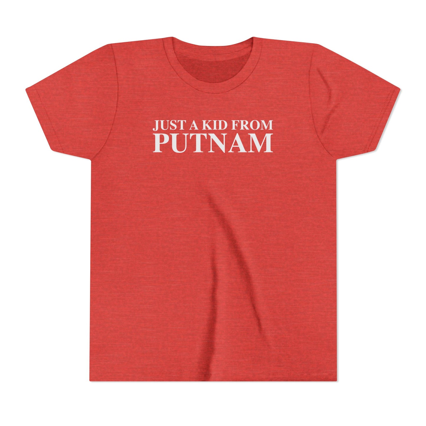 Just a kid from Putnam Youth Short Sleeve T-Shirt