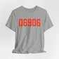 06906 Stamford Connecticut Zip Code Unisex Jersey Short Sleeve T-Shirt