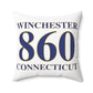Winchester 860 Connecticut Polyester Square Pillow