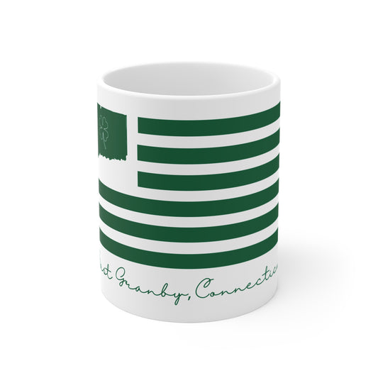 East Granby Connecticut St. Patrick’s Day Flag Mug 11oz