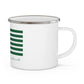 Naugatuck Connecticut St. Patrick’s Day Flag Enamel Camping Mug