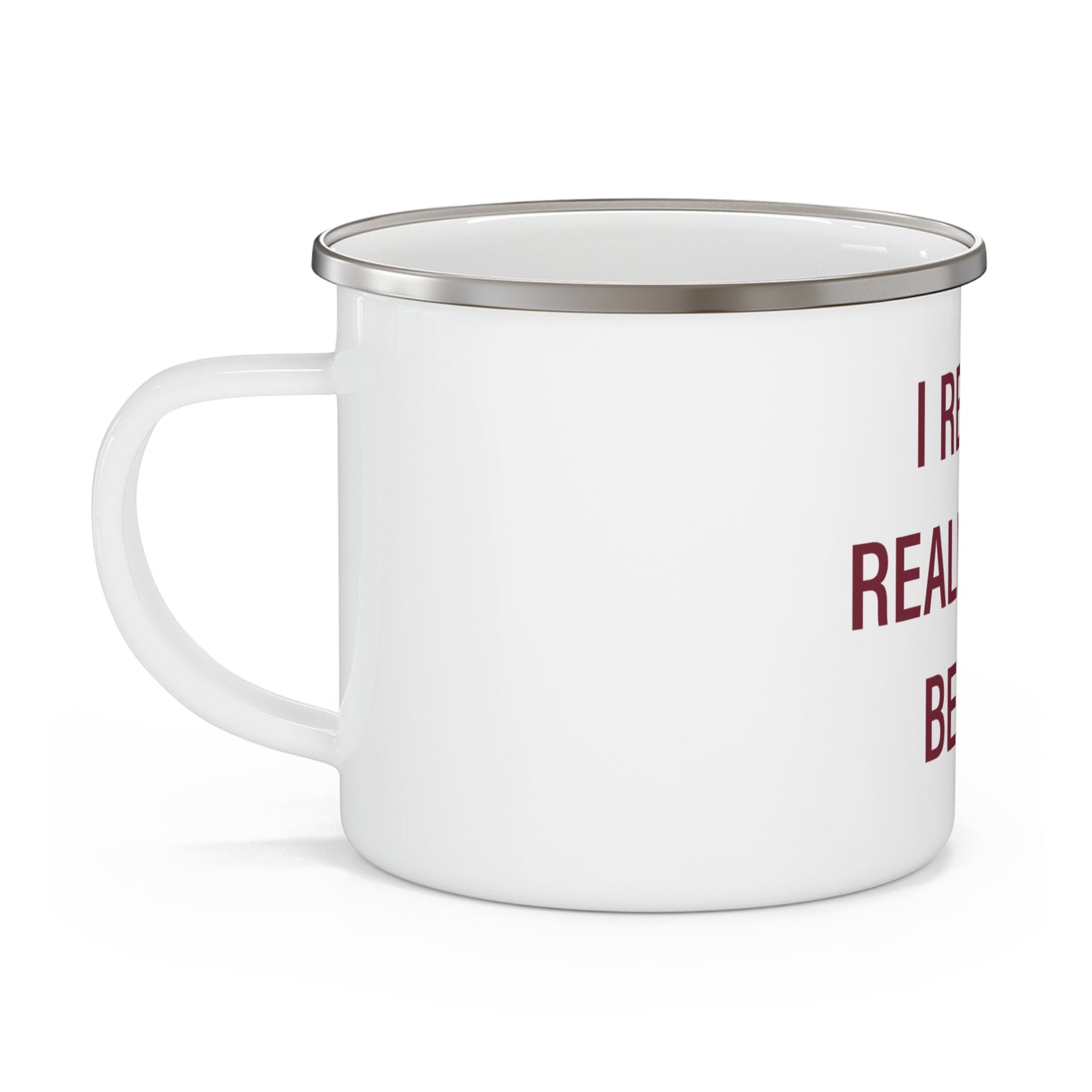I Really Really Miss Bethel Enamel Camping Mug