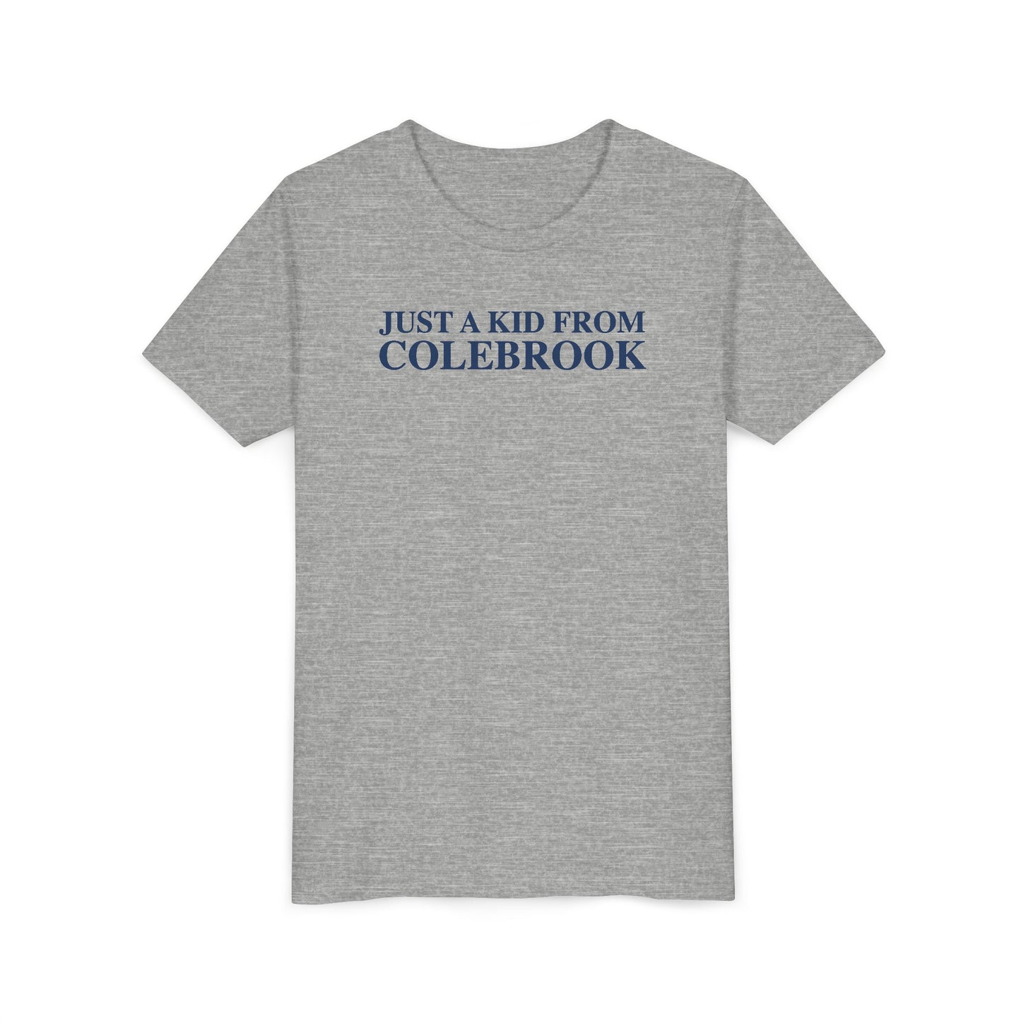 Just a kid from Colebrook Youth Short Sleeve T-Shirt