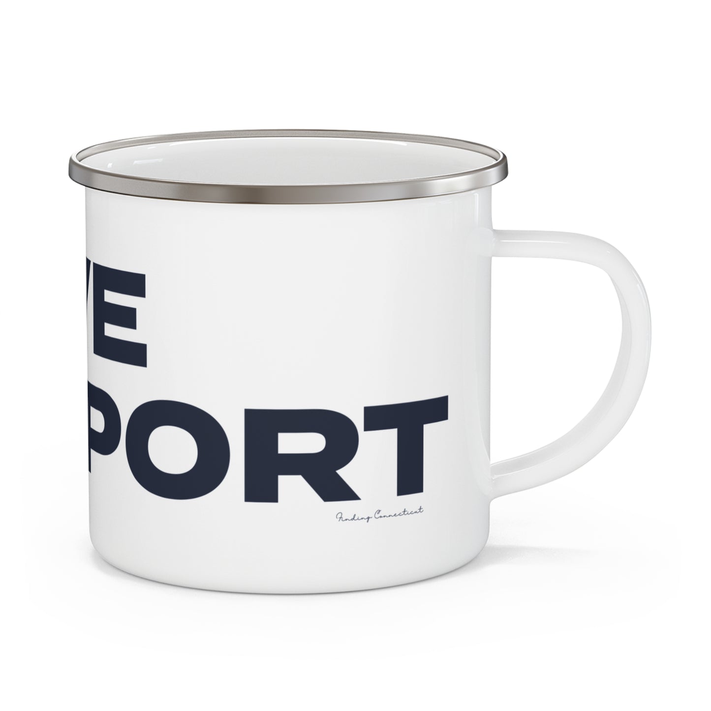 Love Westport Enamel Camping Mug