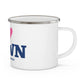 I Heart NTWN Enamel Camping Mug