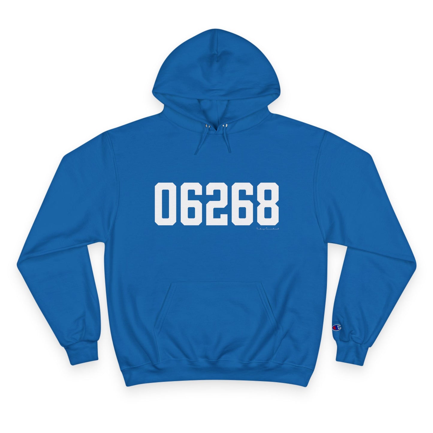 06268 Storrs CT Zip Code Champion Hoodie