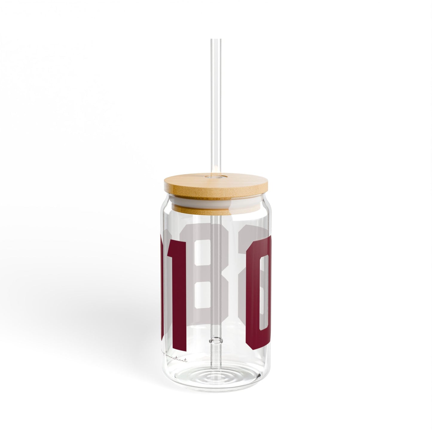 06801 Bethel Connecticut Zip Code Sipper Glass, 16oz