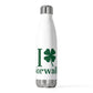 I Clover Norwalk 20oz Insulated Bottle