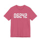 06242 Eastford CT Zip Code Unisex Jersey Short Sleeve T-Shirt