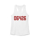 06426 Essex Connecticut Zip Code Women's Ideal Racerback Tank Top