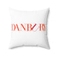 41 Tilt Danbury Spun Polyester Square Pillow