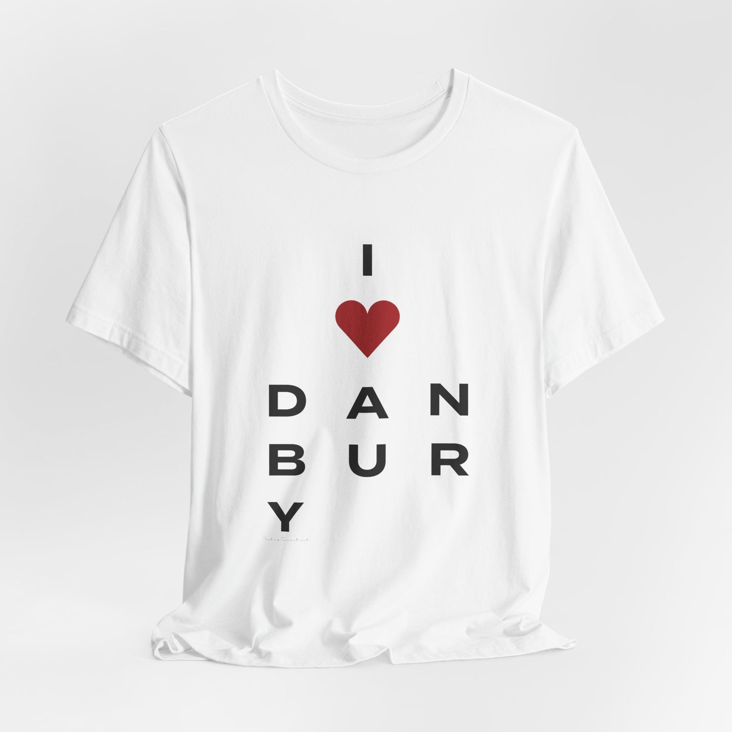 Danbury Vision Unisex Jersey Short Sleeve T-Shirt