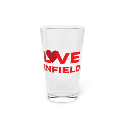 Love Greenfield Hill Pint Glass, 16oz