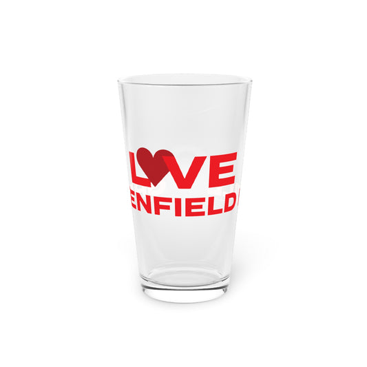 Love Greenfield Hill Pint Glass, 16oz