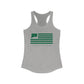 Newtown Connecticut St Patrick’s Day Flag Women's Ideal Racerback Tank Top