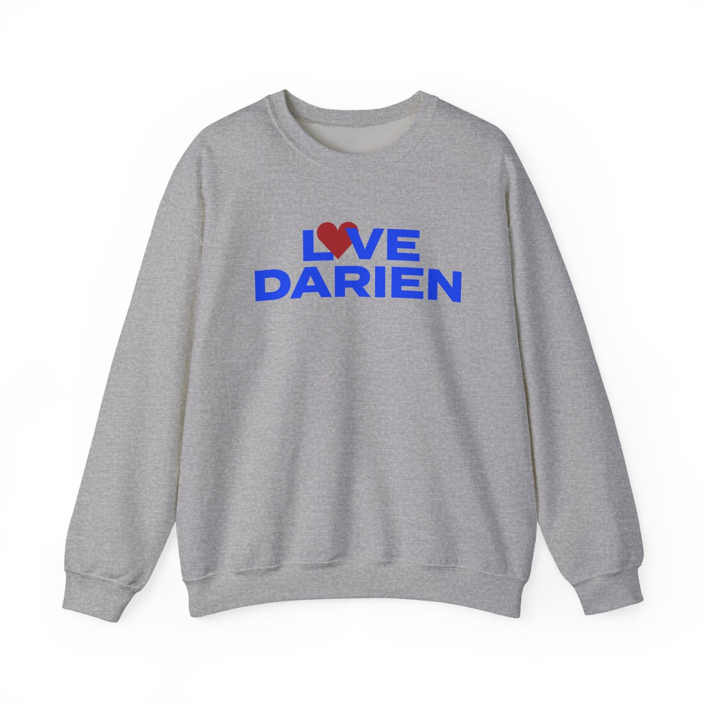 Love Darien Unisex Heavy Blend™ Crewneck Sweatshirt