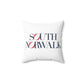 41 Tilt South Norwalk Spun Polyester Square Pillow