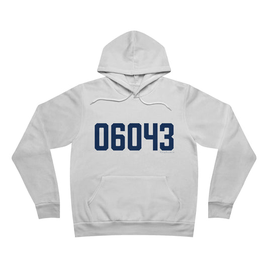 06043 Bolton Connecticut Zip Code Unisex Sponge Fleece Pullover Hoodie