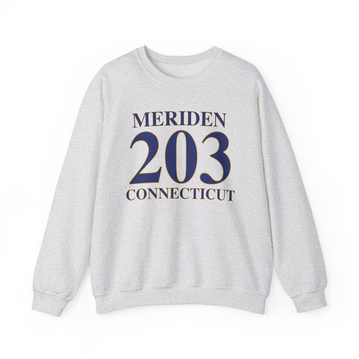 Meriden 203 Connecticut Unisex Heavy Blend™ Crewneck Sweatshirt