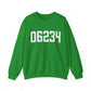 06234 Brooklyn CT Zip Code Unisex Heavy Blend™ Crewneck Sweatshirt