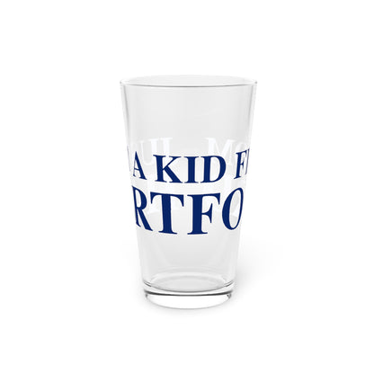 Just a kid from Hartford Pint Glass, 16oz
