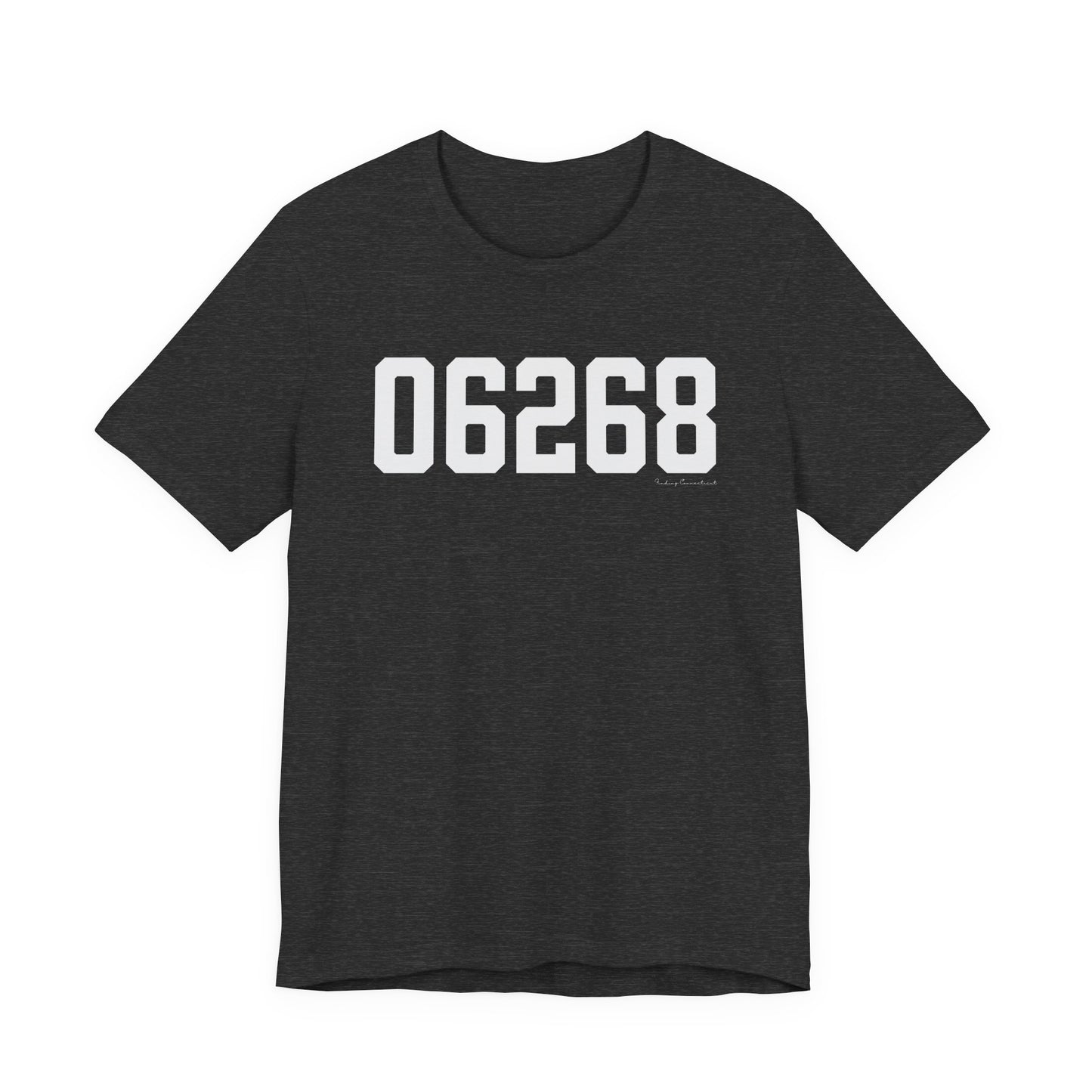 06268 Storrs CT Zip Code Unisex Jersey Short Sleeve T-Shirt