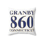 Granby 860 Connecticut Polyester Square Pillow