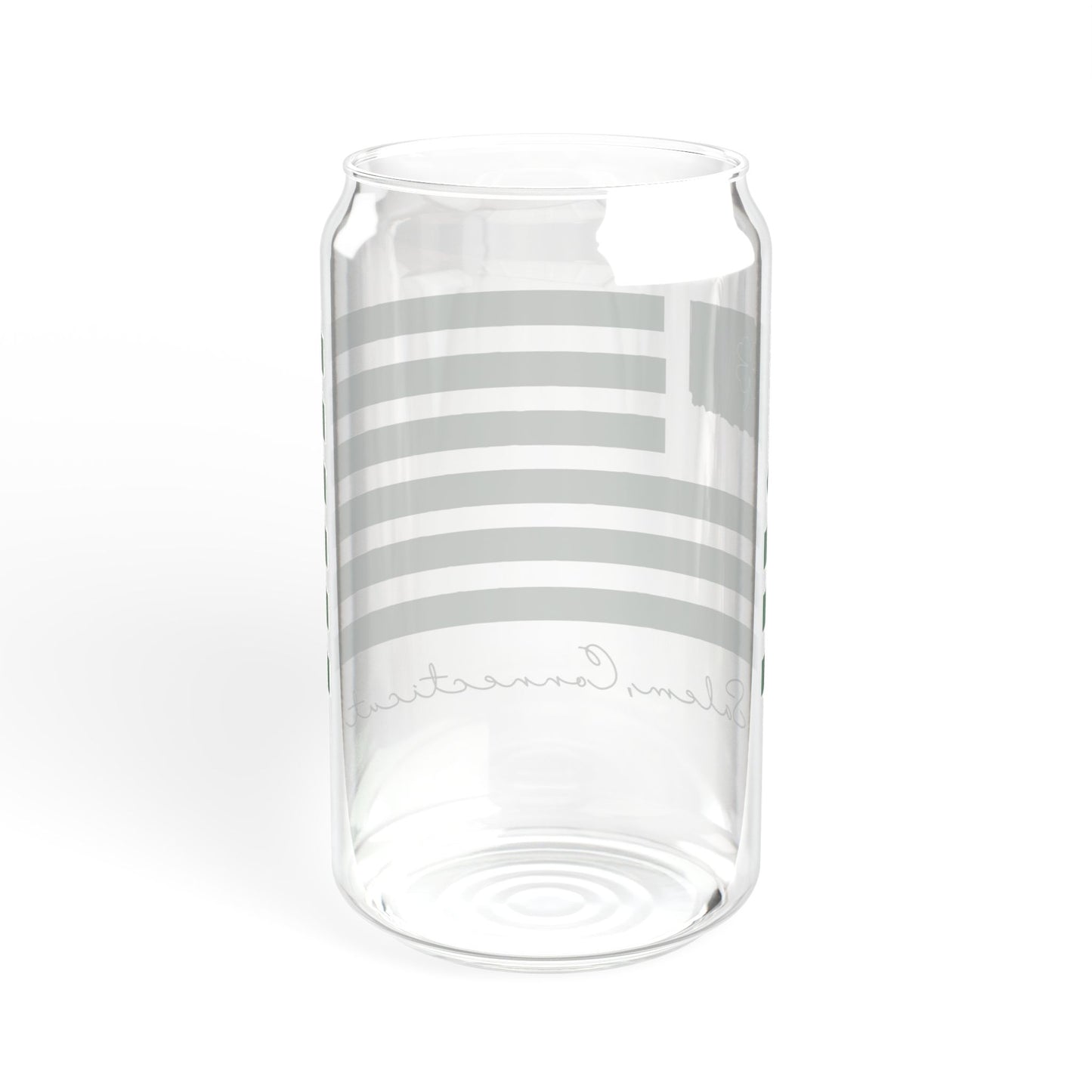Salem Connecticut St. Patrick’s Day Flag Sipper Glass, 16oz