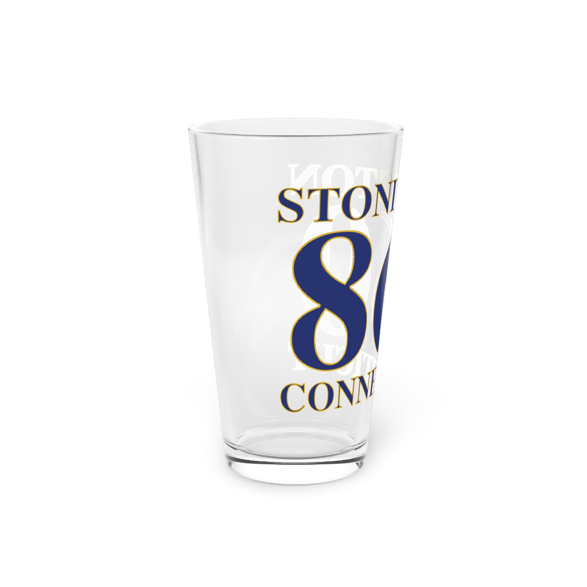 Stonington 860 Connecticut Pint Glass, 16oz
