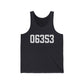 06353 Montville CT Zip Code Unisex Jersey Tank Top