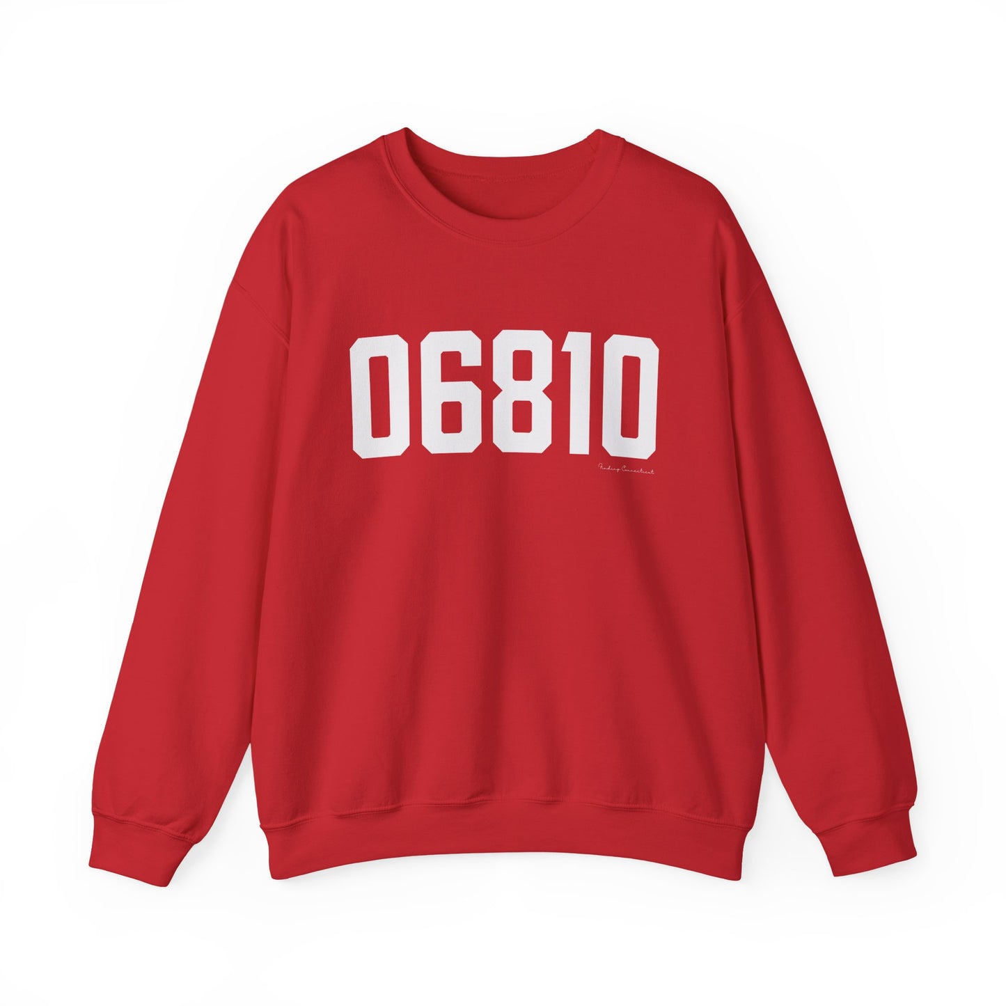 06810 Danbury CT Zip Code Unisex Heavy Blend™ Crewneck Sweatshirt