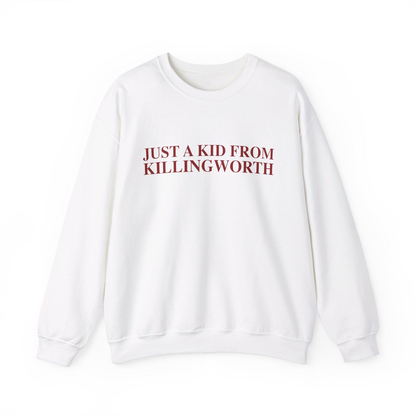 Just a kid from Killingworth Unisex Heavy Blend™ Crewneck Sweatshirt