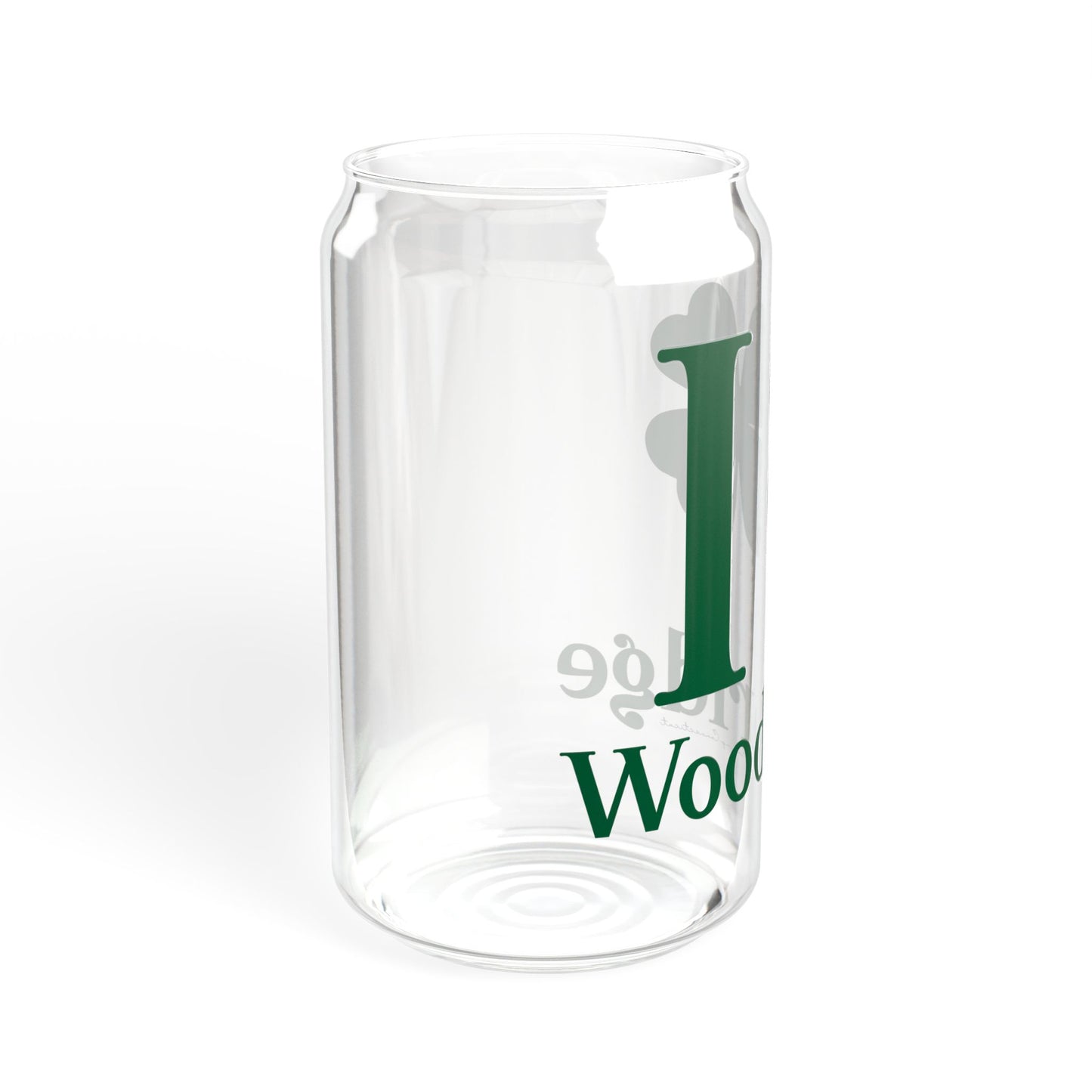I Clover Woodbridge Sipper Glass, 16oz