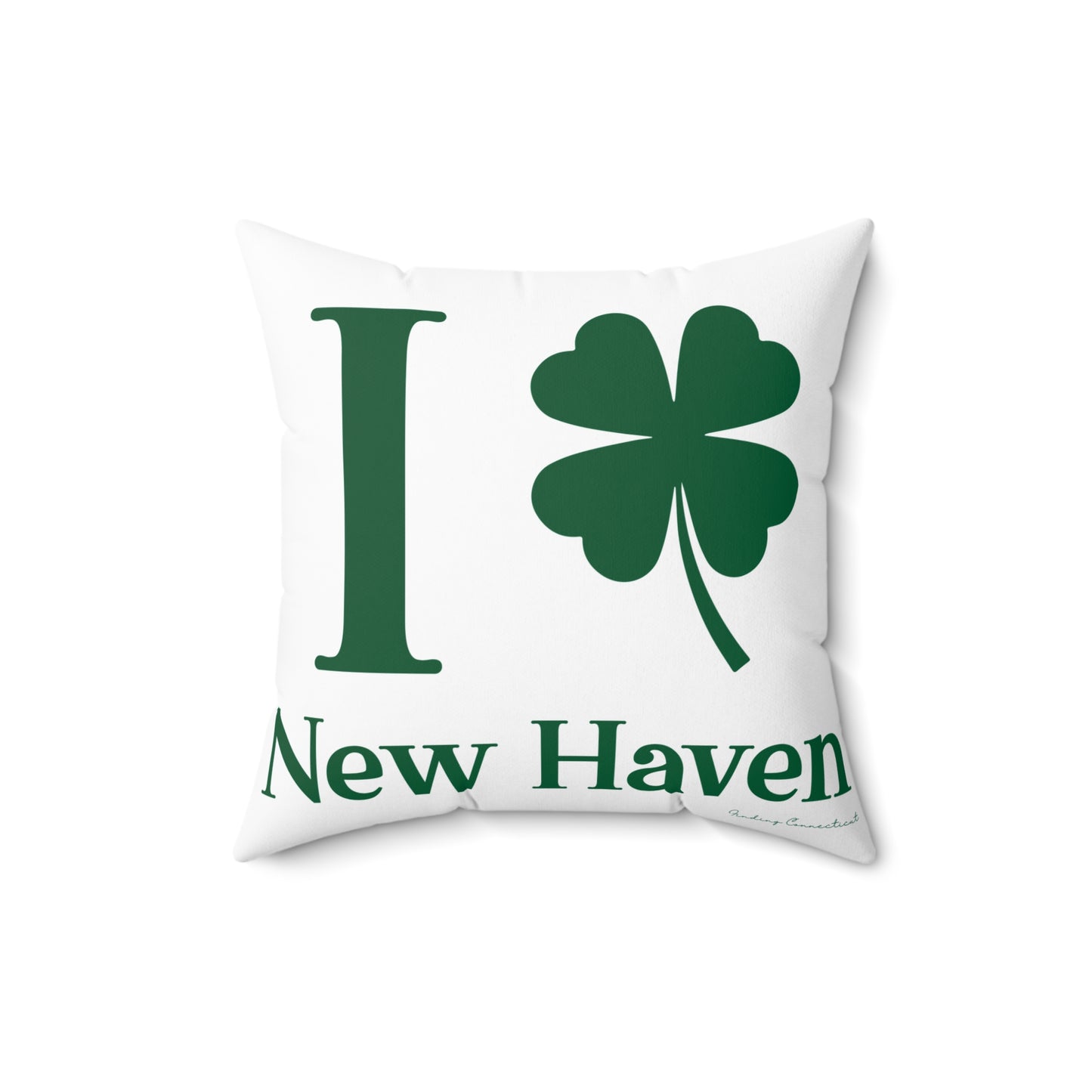 I Clover New Haven Spun Polyester Square Pillow