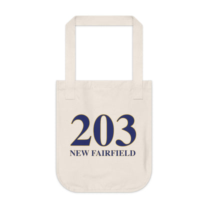 203 New Fairfield Organic Canvas Tote Bag