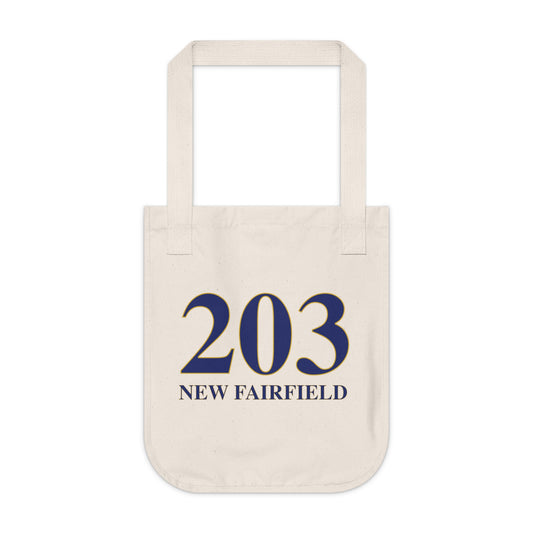 203 New Fairfield Organic Canvas Tote Bag