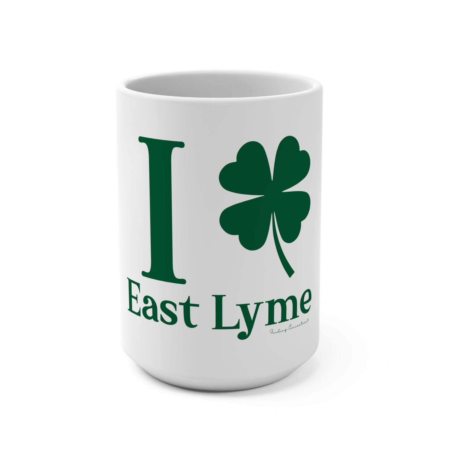 I Clover East Lyme Mug 15oz