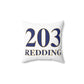 203 Redding Spun Polyester Square Pillow