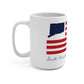 East Windsor Connecticut Flag Mug 15oz
