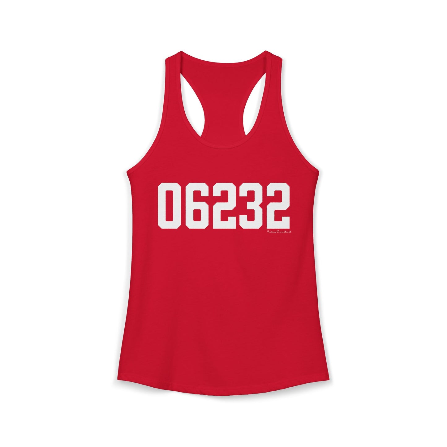 06232 Andover CT Zip Code Women's Ideal Racerback Tank Top
